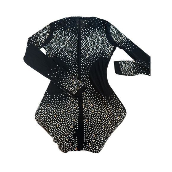 ✨ ARIA Gradient” Rhinestone Performance Jumpsuit – Medium - Picture 2 of 3
